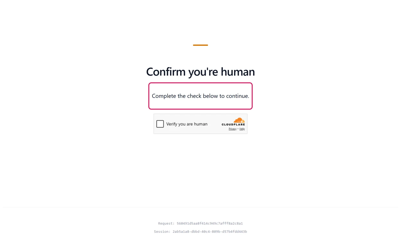 Cloudflare Confirm you're human check shown by thatsthem.com before the opt-out page loads